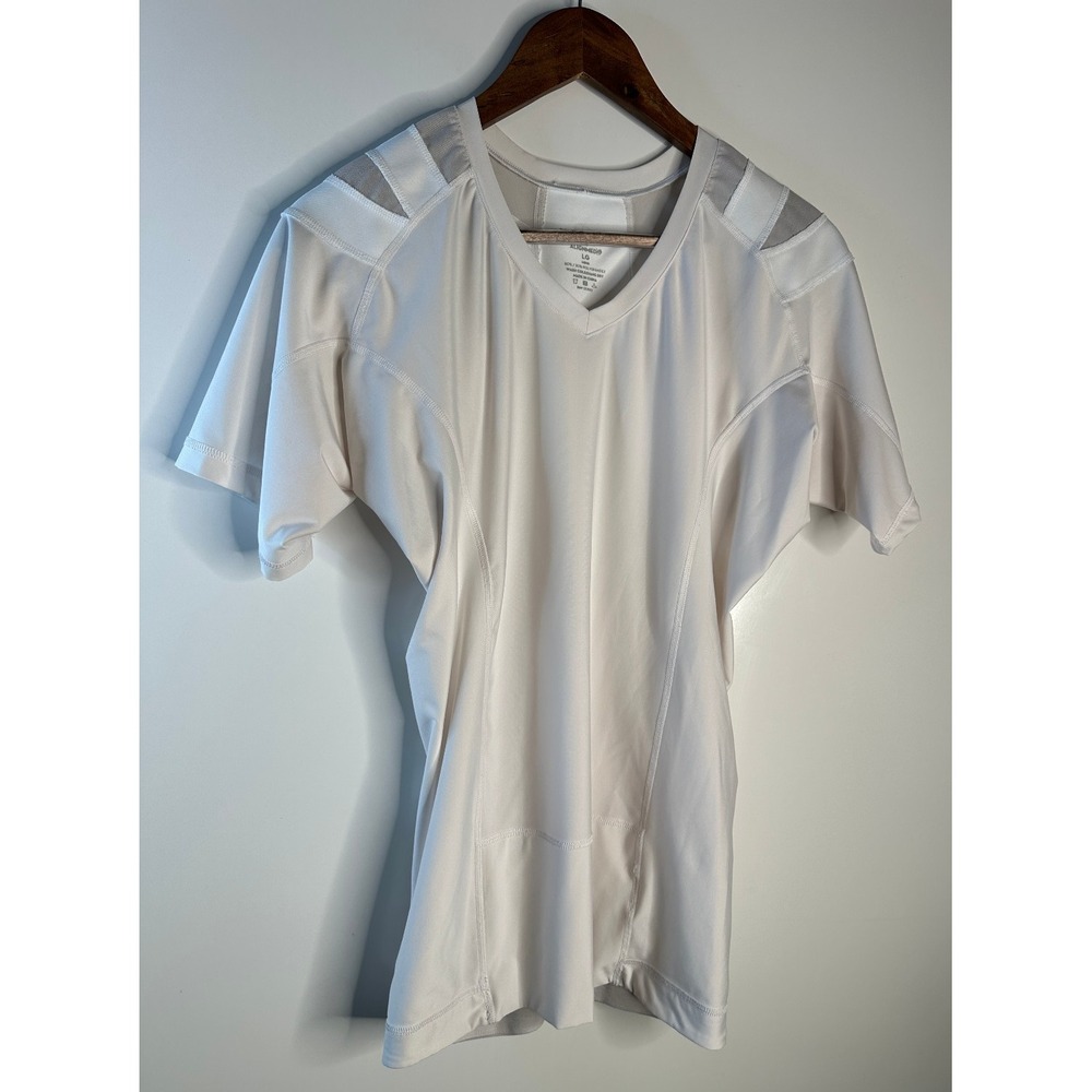 Postural Fitness By Alignmed Men's Large Compression Shirt Off White *Read* - Picture 2 of 9